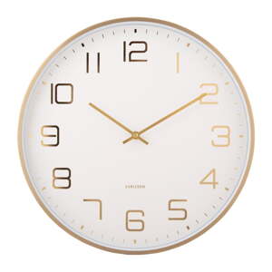 Zidni sat ø 40 cm Elegance Glow – Karlsson
