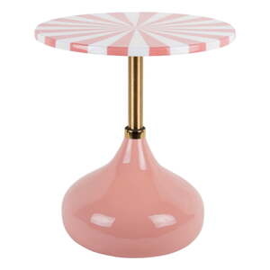 Metalni okrugli pomoćni stol ø 41 cm Candy Swirl – Leitmotiv
