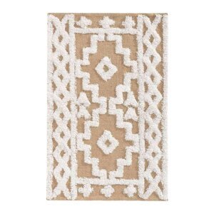 Bež tepih od mješavine jute 60x90 cm Medine – douceur d'intérieur