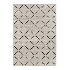 Bež tepih od mješavine pamuka 68x110 cm Modesto – douceur d'intérieur
