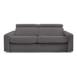 Tamno siva sklopiva sofa 215 cm Monaco – Bobochic Paris