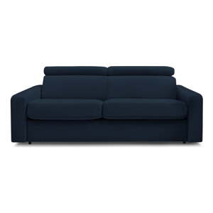 Tamno plava sklopiva sofa 215 cm Monaco – Bobochic Paris