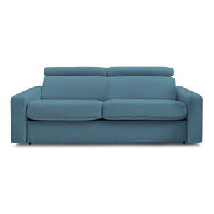 Plava sklopiva sofa 215 cm Monaco – Bobochic Paris