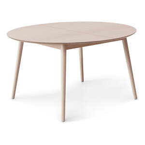 Okrugli proširiv blagovaonski stol s dodatnom pločom u dekoru hrasta ø 135 cm Meza – Hammel Furniture