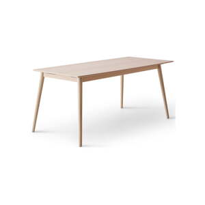 Proširiv blagovaonski stol s dodatnom pločom s pločom stola u dekoru hrasta 90x165 cm Meza – Hammel Furniture