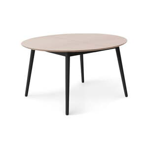 Okrugli proširiv blagovaonski stol s dodatnom pločom s pločom stola u dekoru hrasta ø 135 cm Meza – Hammel Furniture