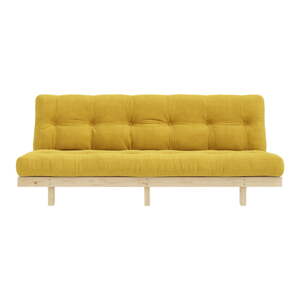 Žuta  sofa od samta 200 cm Lean – Karup Design