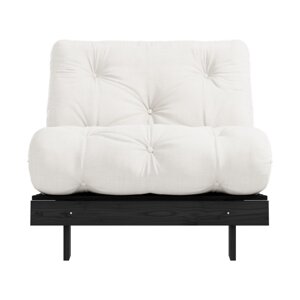 Krem fotelja Roots Black Night – Karup Design
