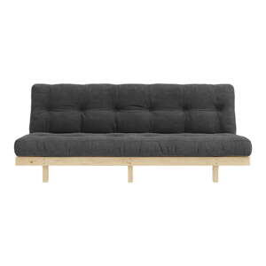 Crna/antracitno siva sofa od samta 200 cm Lean – Karup Design
