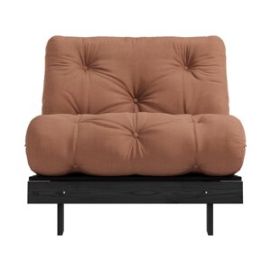 Ciglasta fotelja Roots Black Night – Karup Design