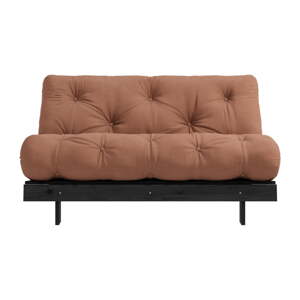 Ciglasta sklopiva sofa 140 cm Roots Black Night – Karup Design