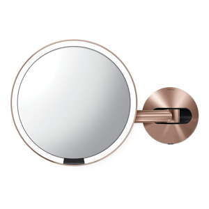 Zidno/kozmetičko ogledalo s osvjetljenjem/povećavajuće (5x) ø 20 cm Sensor – simplehuman