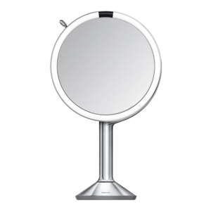 Kozmetičko ogledalo s osvjetljenjem/povećavajuće (5x) ø 20 cm Sensor Trio – simplehuman