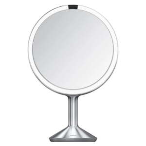 Kozmetičko ogledalo s osvjetljenjem/povećavajuće (5x) ø 25 cm Sensor Trio Max – simplehuman