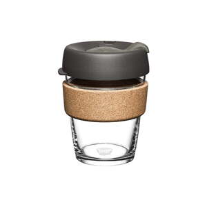 Crna/smeđa putna šalica 340 ml Brew Cork Nitro M – KeepCup