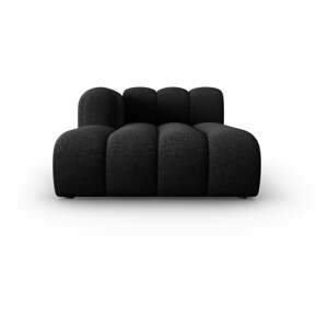 Crna/antracitno siva ležaljka (s lijevim kutom) Lupine – Micadoni Home