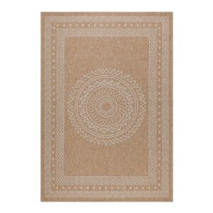 Vanjski tepih u prirodnoj boji 80x150 cm Dhaka – Ayyildiz Carpets