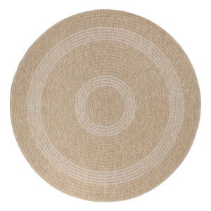 Bež okrugli vanjski tepih ø 120 cm Comilla – Ayyildiz Carpets