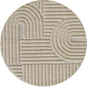 Bež okrugli tepih ø 80 cm Art – Ayyildiz Carpets
