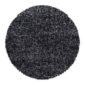 Tamno sivi okrugli tepih ø 160 cm Enjoy – Ayyildiz Carpets