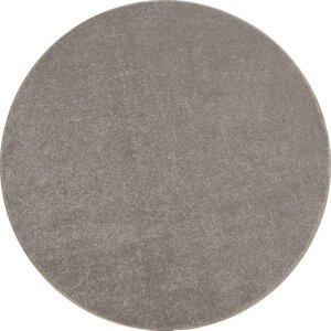 Svjetlo smeđi okrugli tepih ø 200 cm Ata – Ayyildiz Carpets