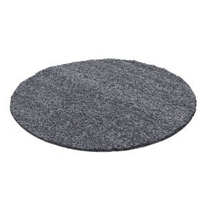 Tamno sivi okrugli tepih ø 200 cm Life – Ayyildiz Carpets