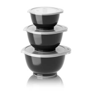 Crne zdjelice u setu 3 kom 750 ml Margrethe Mini – Rosti