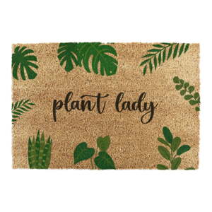 Otirač od kokosovih vlakana 60x90 cm Plant Lady – Artsy Doormats