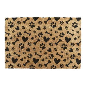 Otirač od kokosovih vlakana 60x90 cm Paws and Bones – Artsy Doormats
