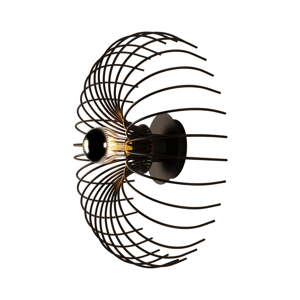 Crna zidna lampa Opilio – Squid Lighting