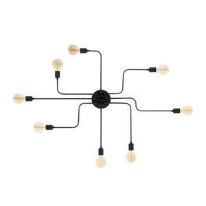 Crna zidna lampa Truva – Opviq lights