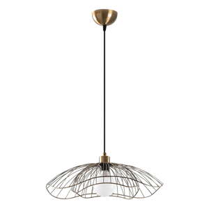 Viseća svjetiljka u zlatnoj boji s metalnim sjenilom ø 50 cm Farac – Opviq lights
