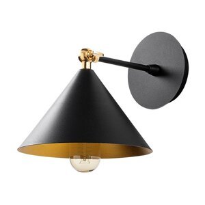 Crna zidna lampa Berceste – Opviq lights