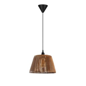 Crna/bež viseća svjetiljka ø 30 cm Cone – Opviq lights