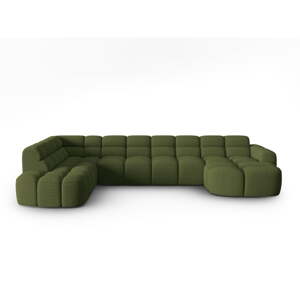 Zelena kutna garnitura Lisa – Micadoni Home
