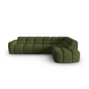 Zelena kutna garnitura Lisa – Micadoni Home