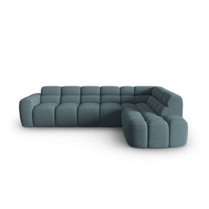 Plava kutna garnitura Lisa – Micadoni Home