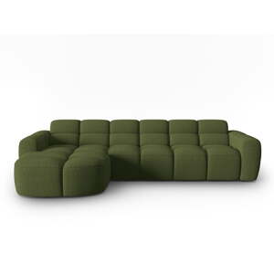 Zelena kutna garnitura Lisa – Micadoni Home