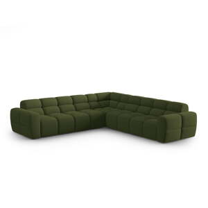 Zelena kutna garnitura Lisa – Micadoni Home