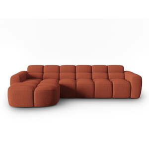 Ciglasta kutna garnitura Lisa – Micadoni Home