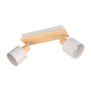 Bijeli/u prirodnoj boji reflektor ø 9 cm Shanti – Trio