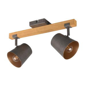 Tamno sivi/u prirodnoj boji reflektor 14x42 cm Bell – Trio