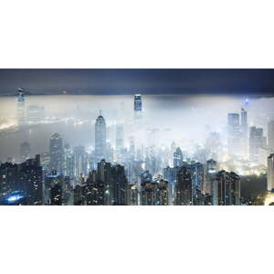 Slika 140x70 cm Misty Night – Malerifabrikken
