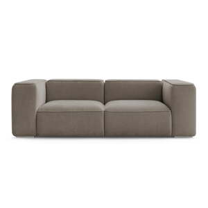 Siva/bež sofa 255 cm Zephyr – Bobochic Paris