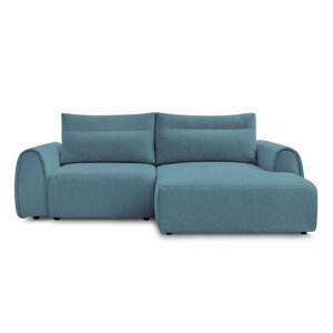 Plava kutna garnitura Aden – Bobochic Paris