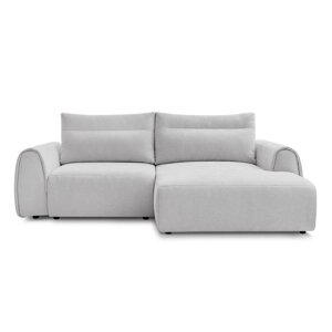 Svijetlo siva kutna garnitura Aden – Bobochic Paris