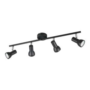 Crni reflektor ø 8 cm Cantar – Trio