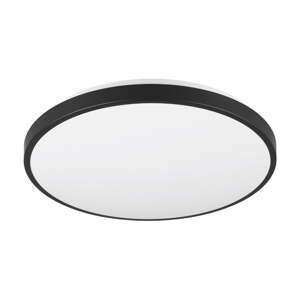 Crno-bijela LED stropna svjetiljka ø 38 cm Loody – Trio