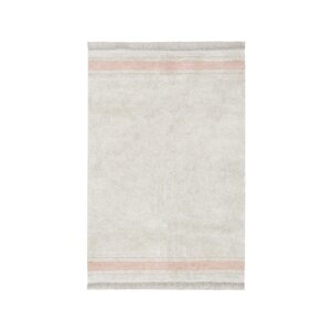 Ružičasti/krem periv/ručno rađen pamučan tepih 90x130 cm Gastro Rose – Lorena Canals