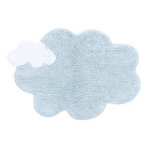 Svijetlo plavi periv/ručno rađen pamučan dječji tepih 70x100 cm Mini Dream – Lorena Canals